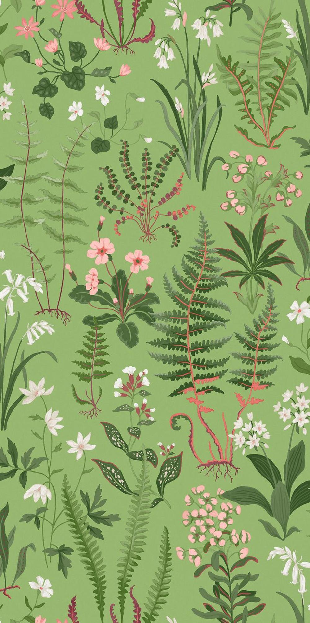 Graham & Brown Oshibana Green Wallpaper