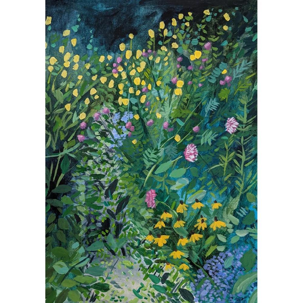 graham & brown Painterly Meadow Multicolor Wall Art