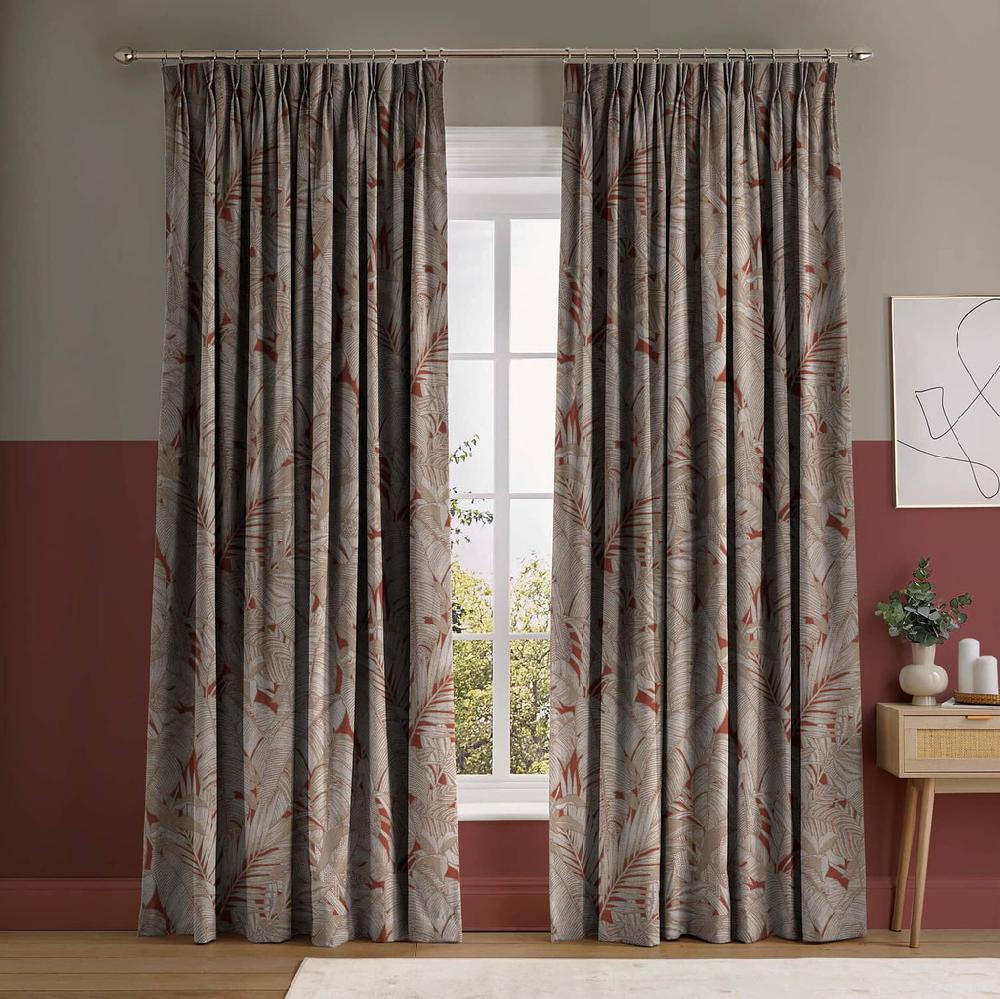 graham & brown Paradys Alizarin Curtains