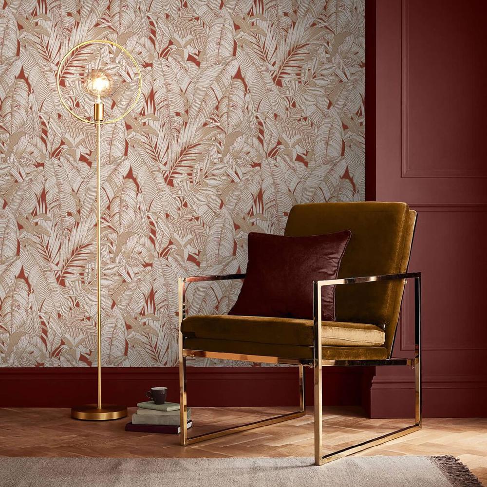 graham & brown Paradys Alizarin Wallpaper