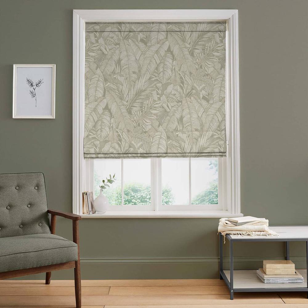graham & brown Paradys Sage Roman Shade