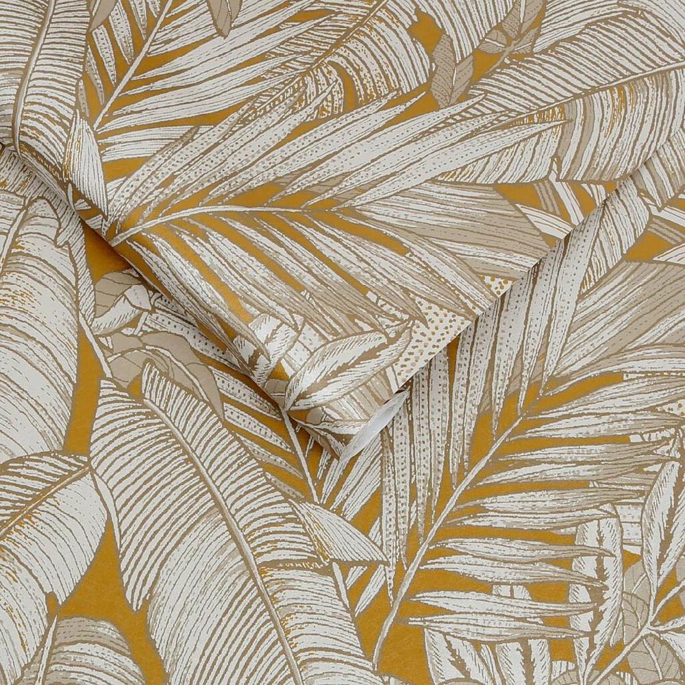 Graham & Brown Paradys Turmeric Wallpaper