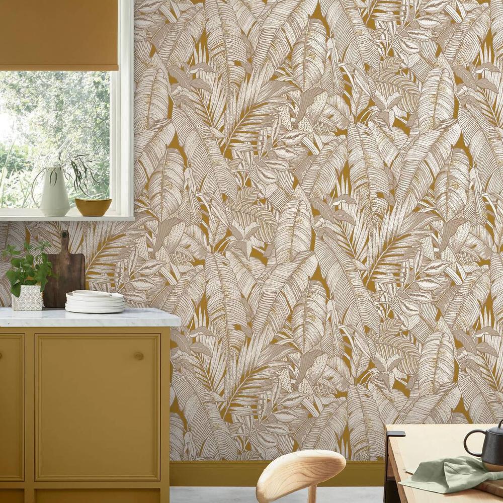 graham & brown Paradys Turmeric Wallpaper