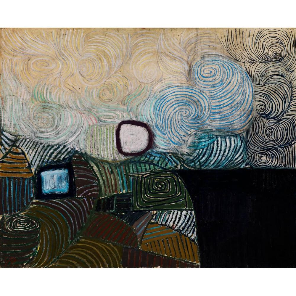 Graham & Brown Pasmore Spiral Motif Bespoke Mural