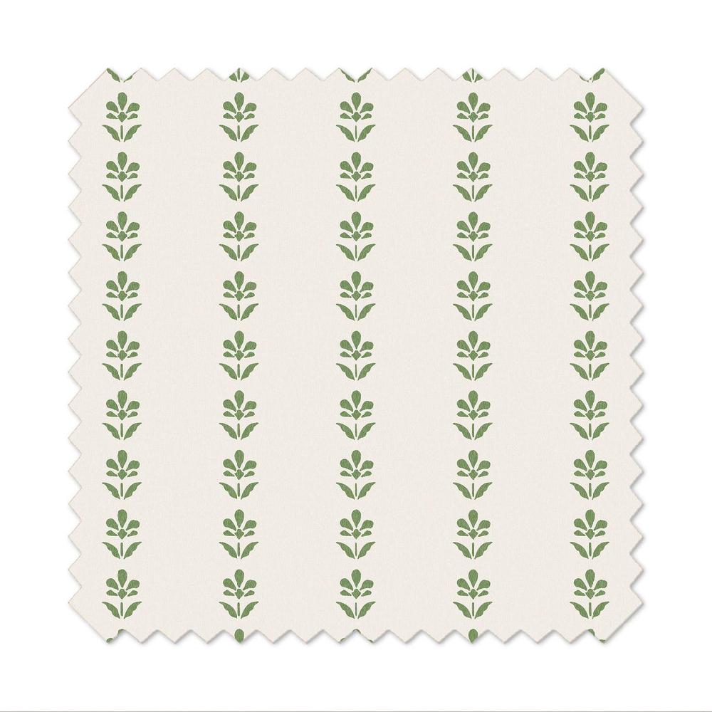 Graham & Brown Petal Stripe Apple Green Roman Blind