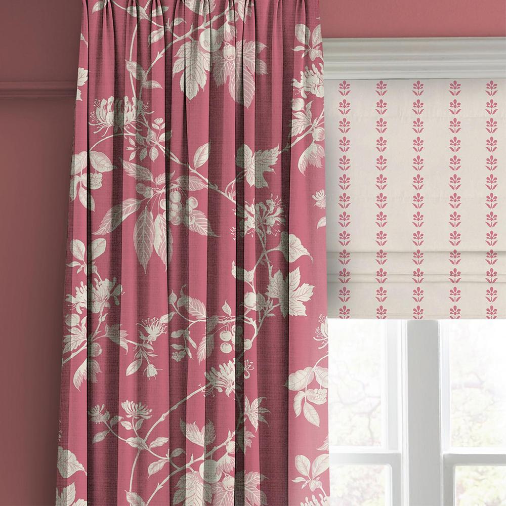 Graham & Brown Petal Stripe Pink Roman Blind