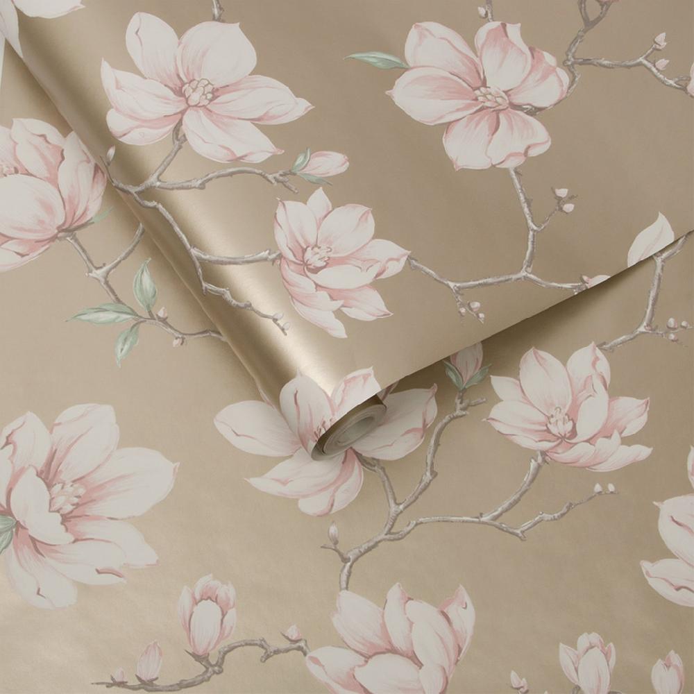 Graham & Brown Pierre Pink Wallpaper
