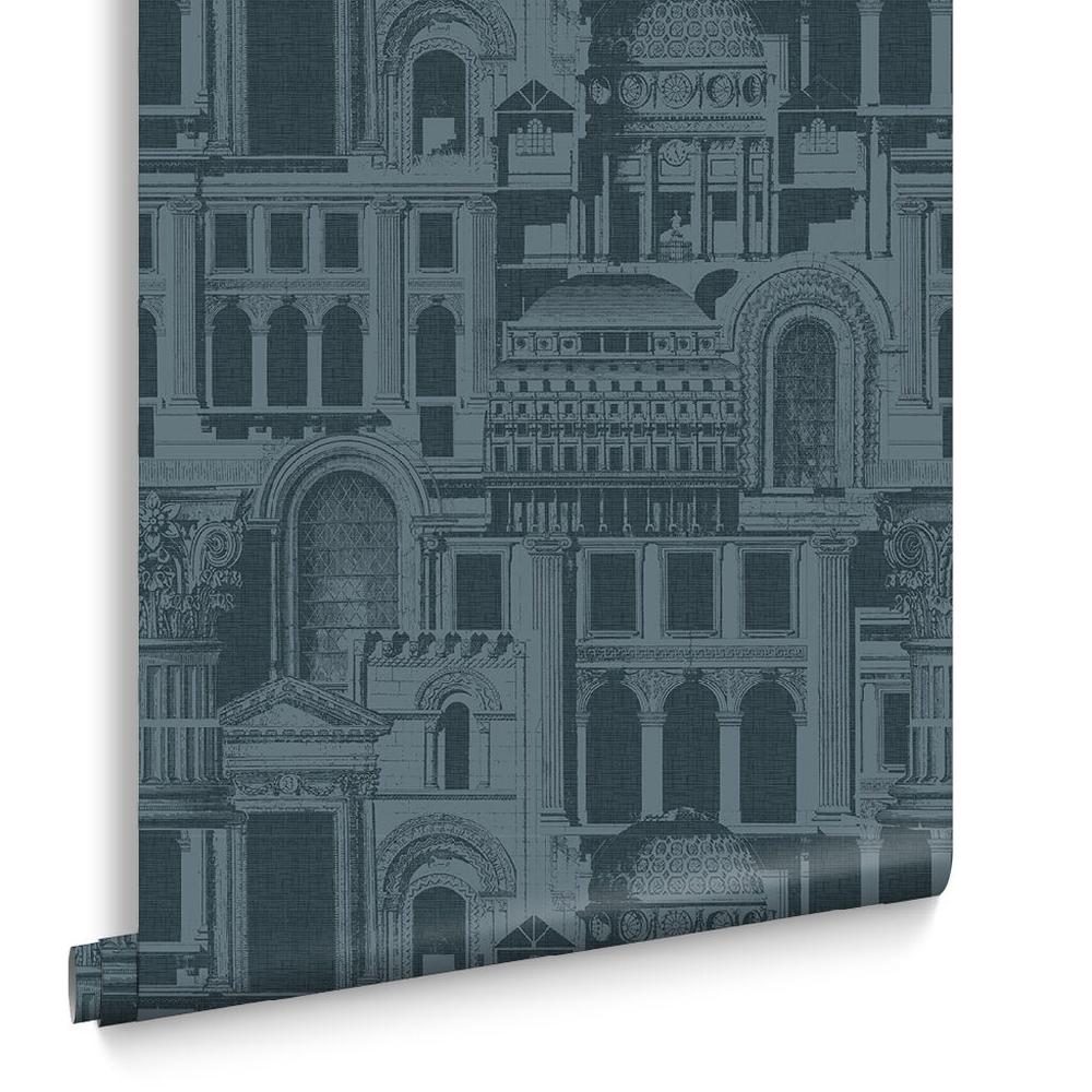 Graham & Brown Quarters Ink Wallpaper