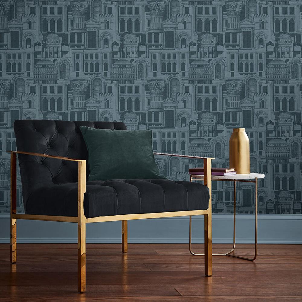 graham & brown Quarters Ink Wallpaper