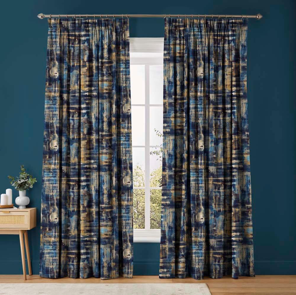graham & brown Reecho Twilight Curtains