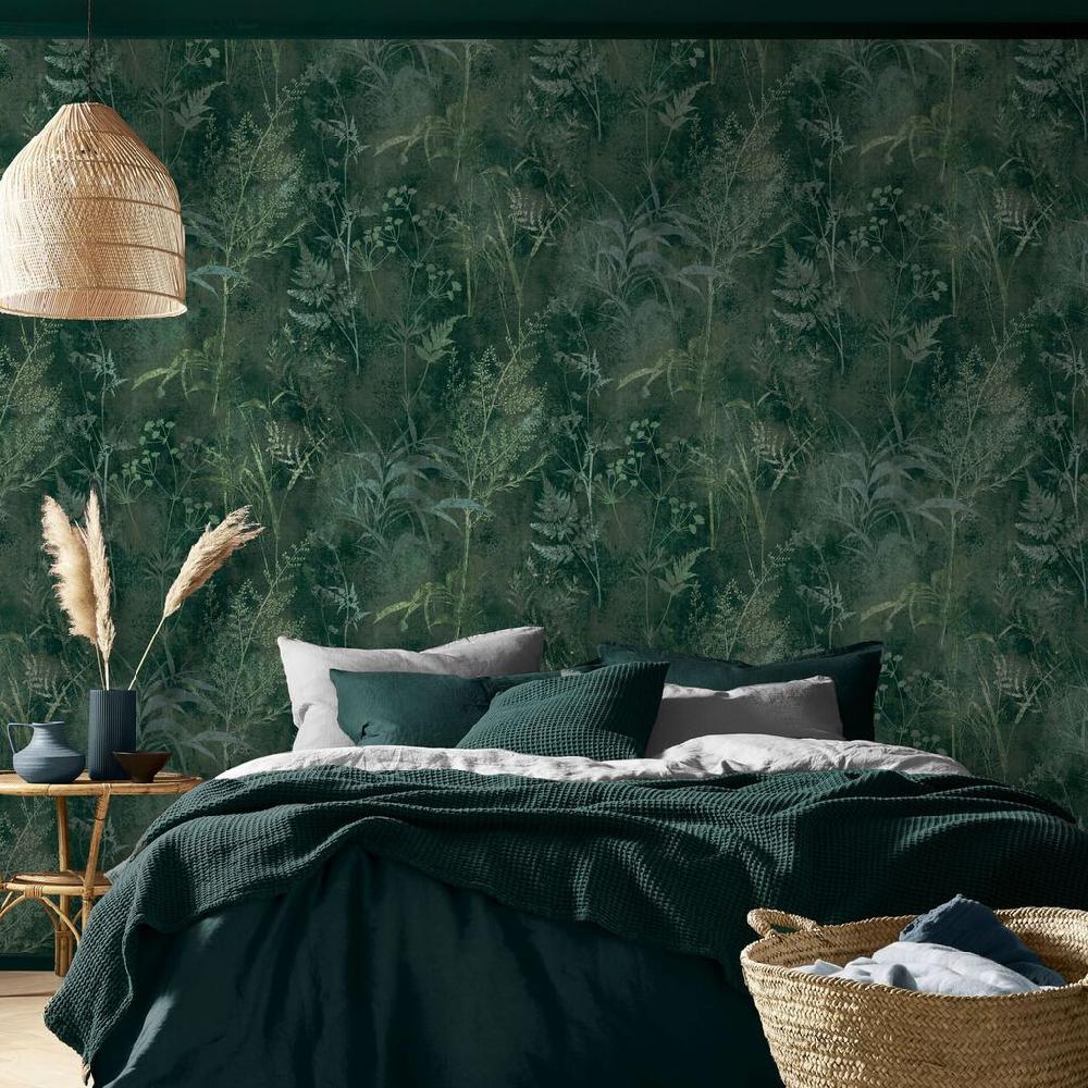 graham & brown Restore Emerald Wallpaper