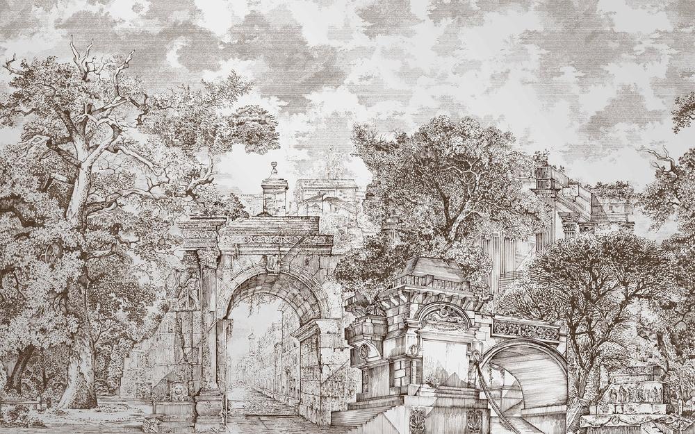 Graham & Brown Rivington Folly Dusk Bespoke Mural