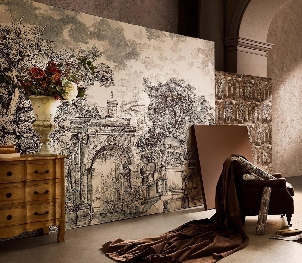 Graham & Brown Rivington Folly Dusk Wallpaper