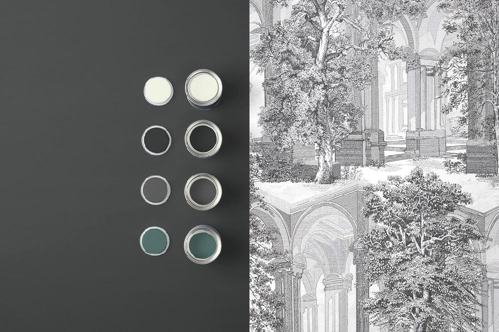 Graham & Brown Rivington Folly Tattoo Wallpaper