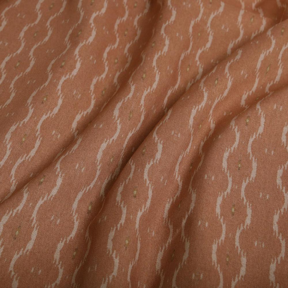 Graham & Brown Rustic Ikat Clay Roller Shade