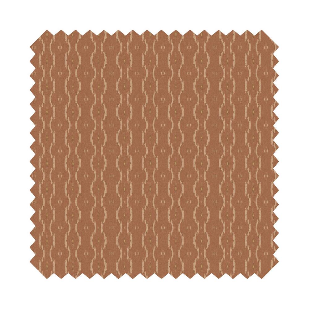 Graham & Brown Rustic Ikat Clay Roman Blinds