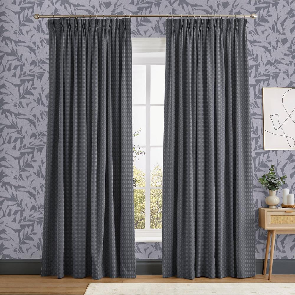 graham & brown Rustic Ikat Denim Curtains