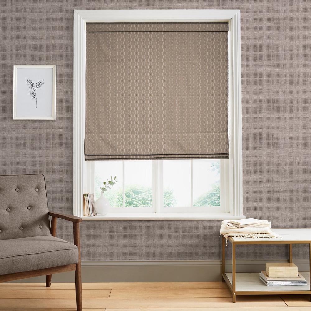 graham & brown Rustic Ikat Natural Roman Blinds