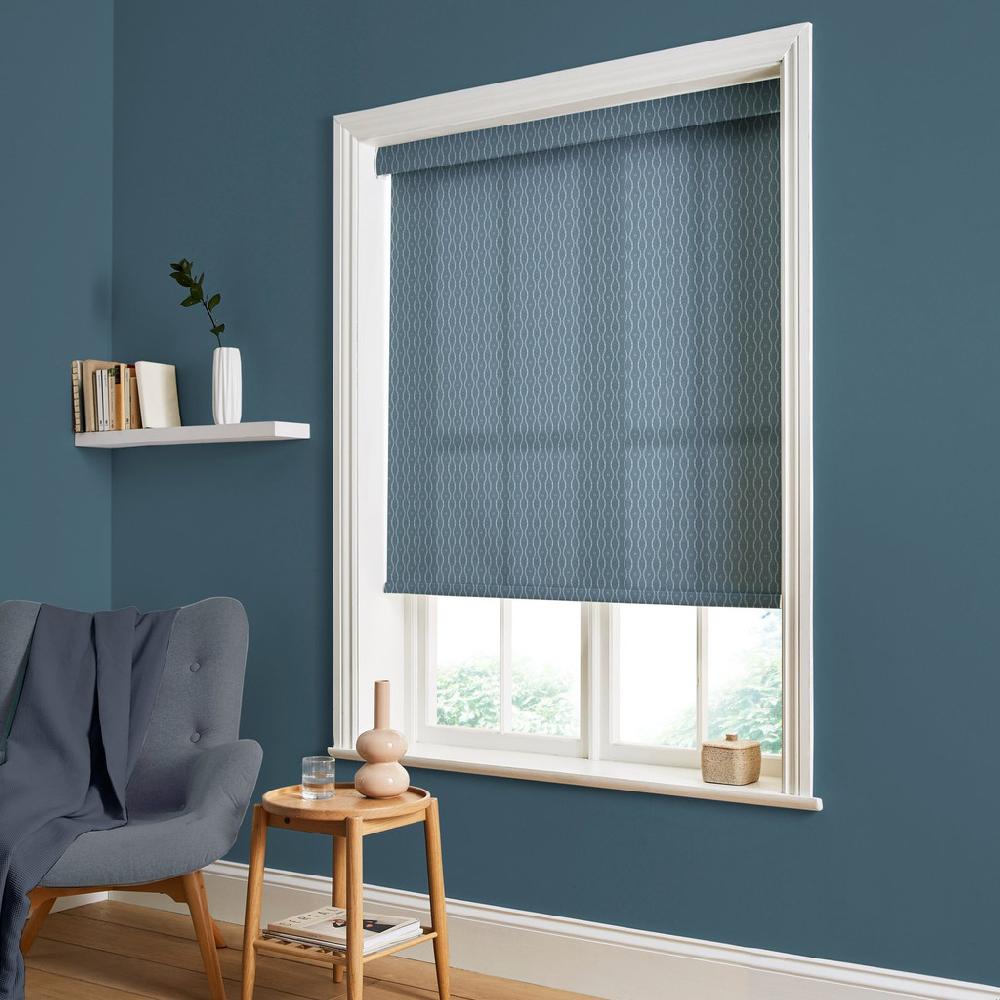 graham & brown Rustic Ikat Tiamat Roller Shade