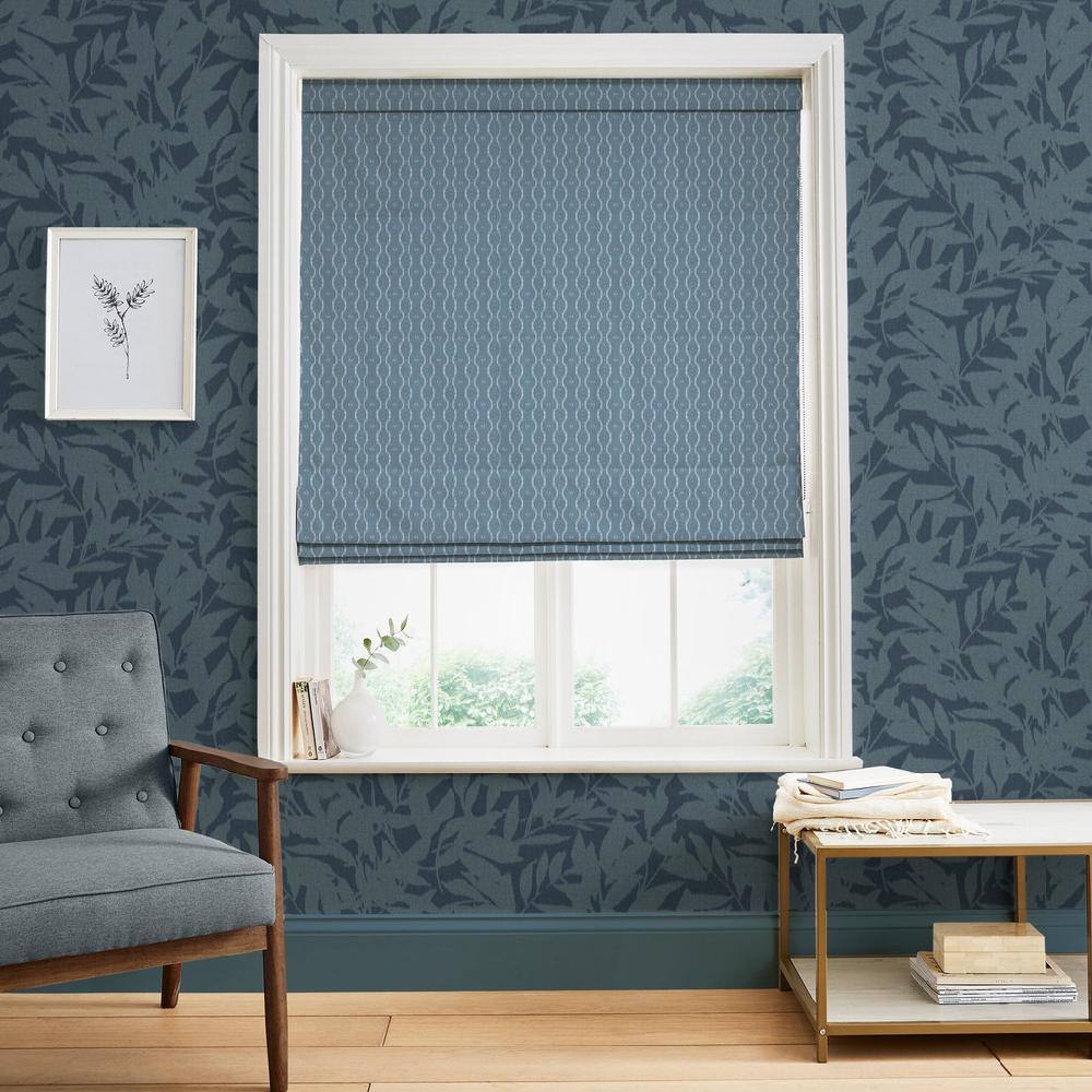 graham & brown Rustic Ikat Tiamat Roman Blinds