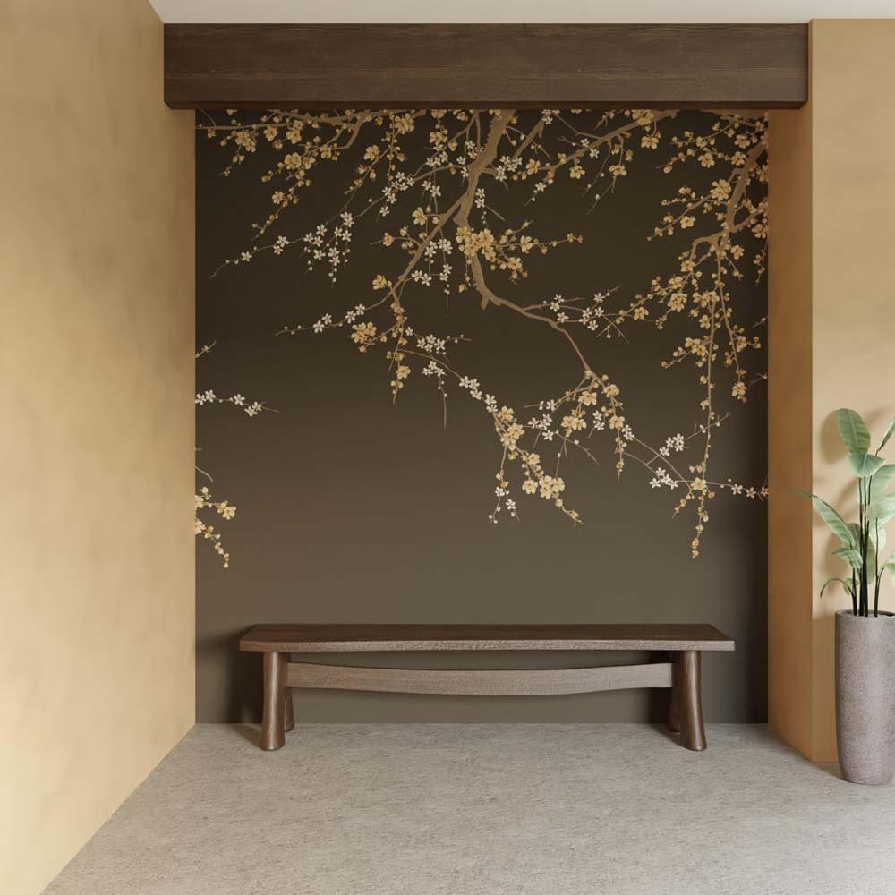 graham & brown Sakura Night Bespoke Mural