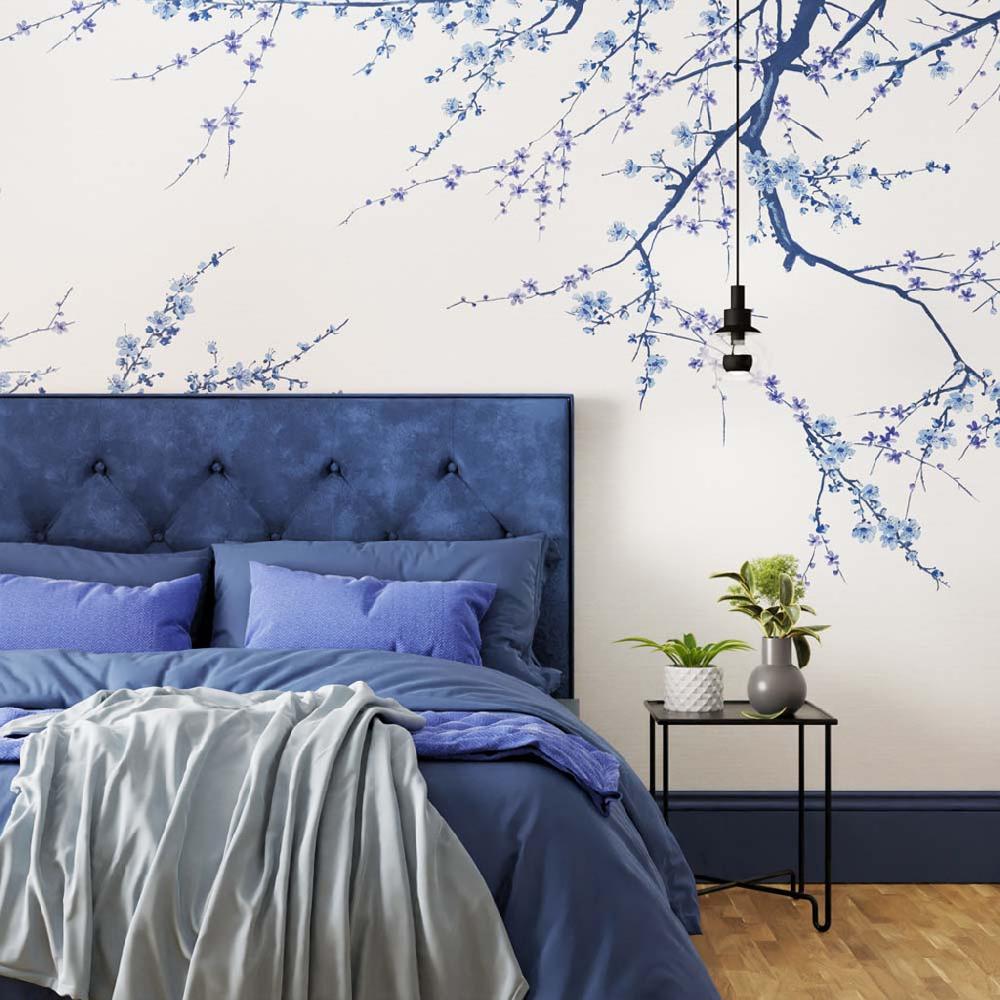 Graham & Brown Sakura Sky Bespoke Mural