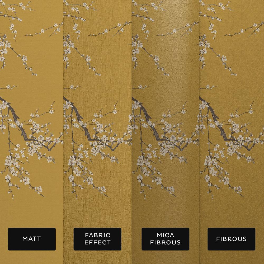 Graham & Brown Sakura Turmeric Bespoke Mural