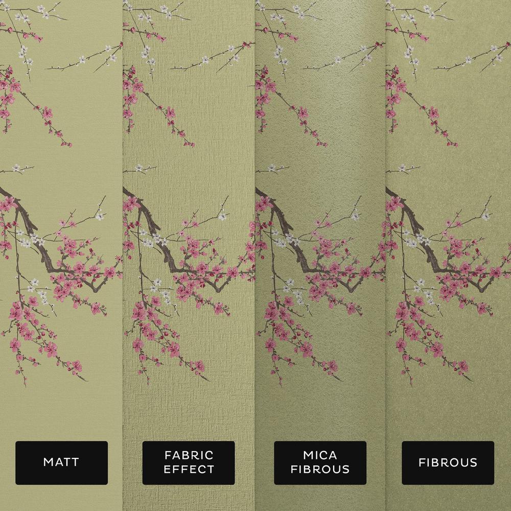 Graham & Brown Sakura Viridis Bespoke Mural