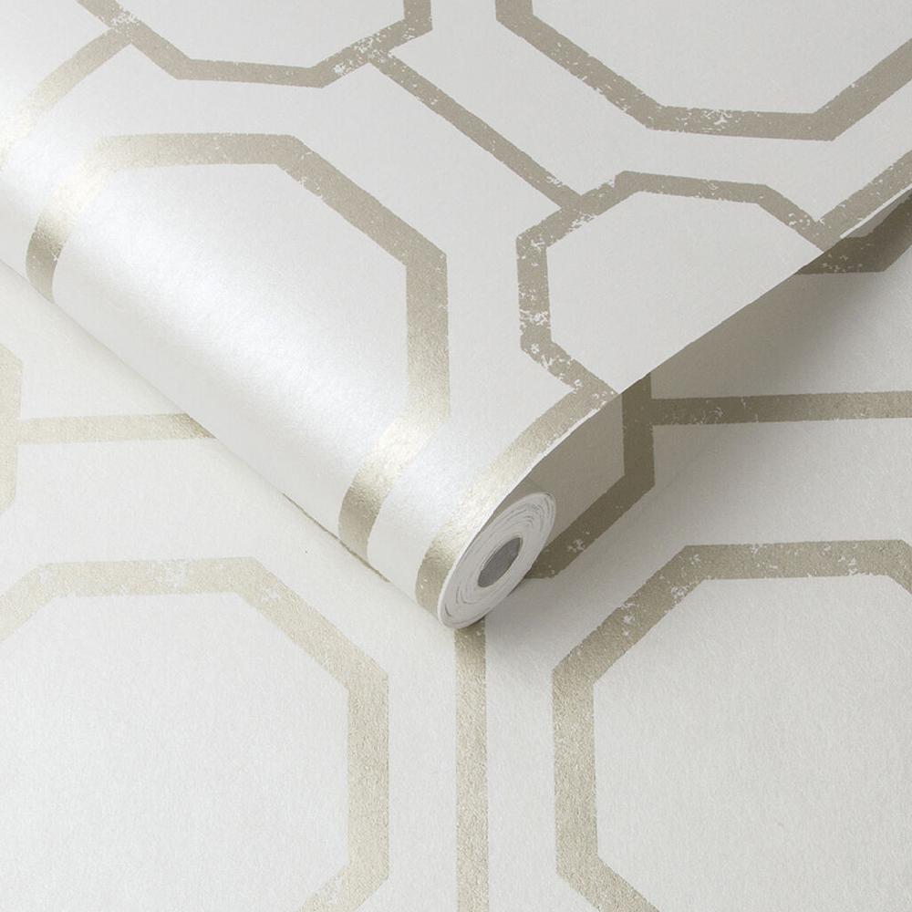 Graham & Brown Sashiko Pearl Wallpaper