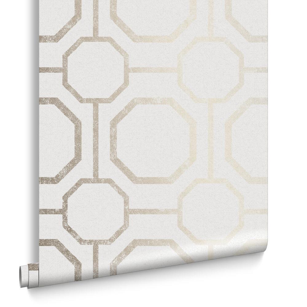 Graham & Brown Sashiko Pearl Wallpaper