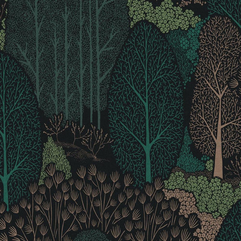 Graham & Brown Scandiscape Navy Wallpaper