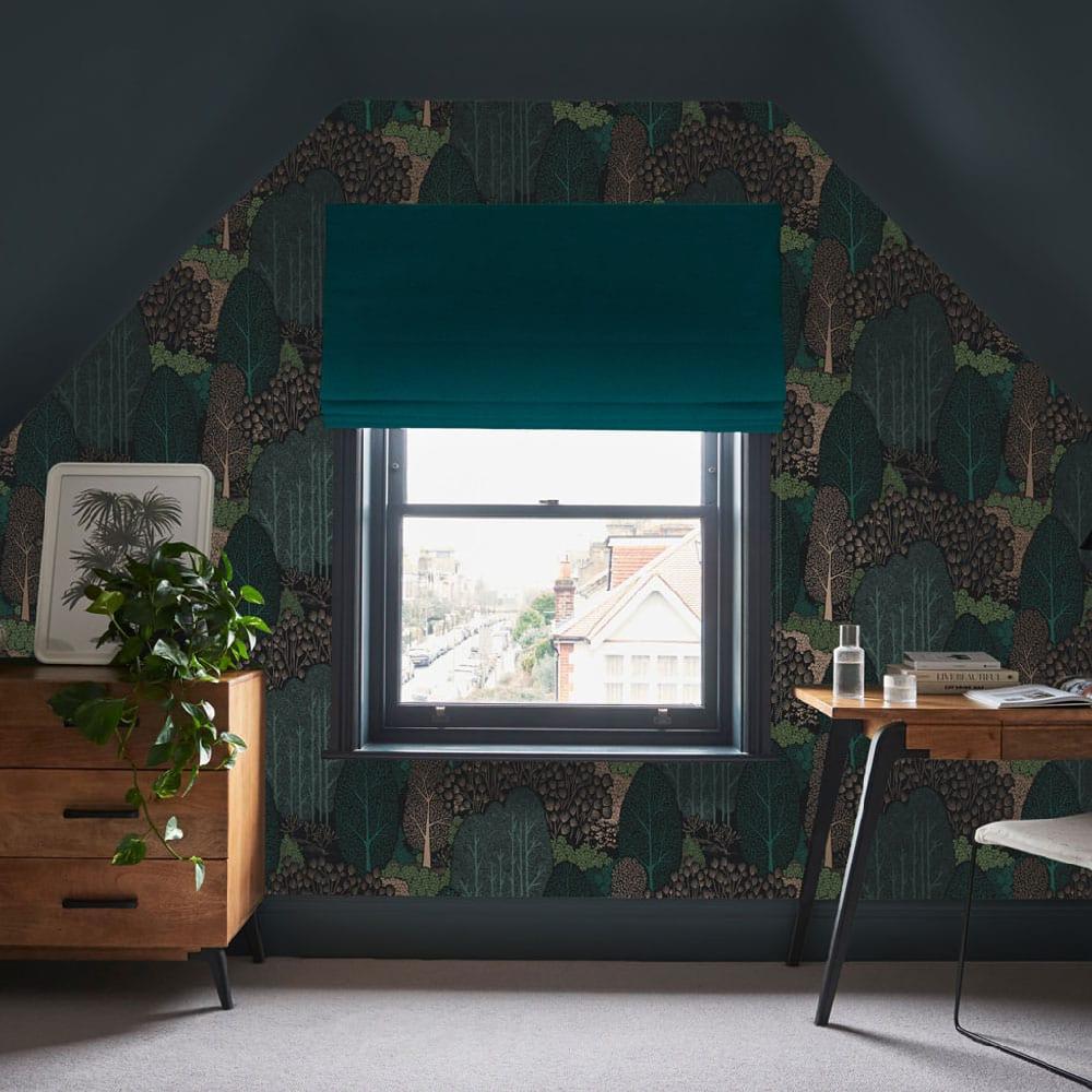 graham & brown Scandiscape Navy Wallpaper