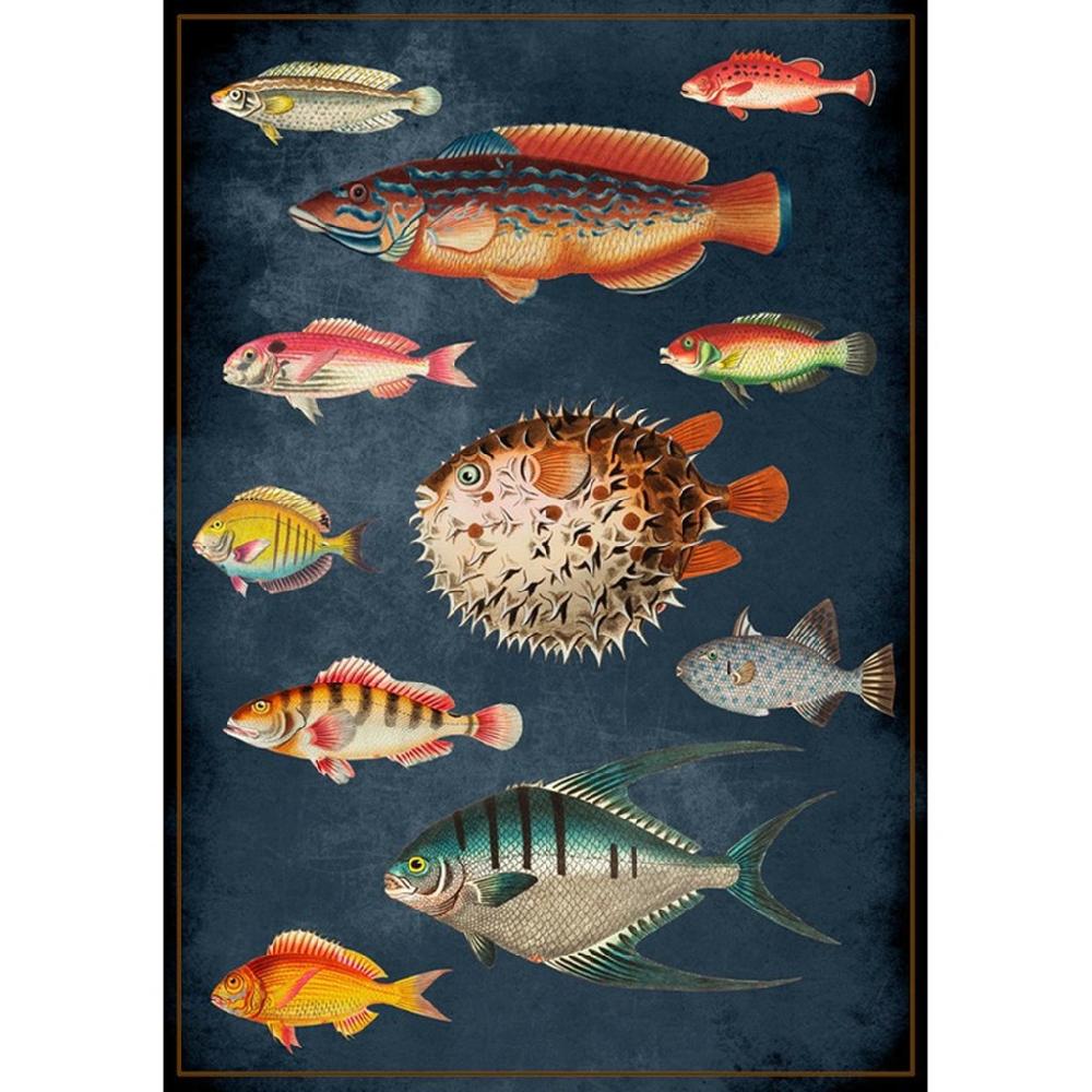 graham & brown School of Thoughts Blue Wall Art