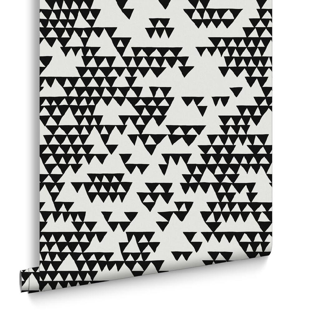 Graham & Brown Secret Mountain Black & White Wallpaper