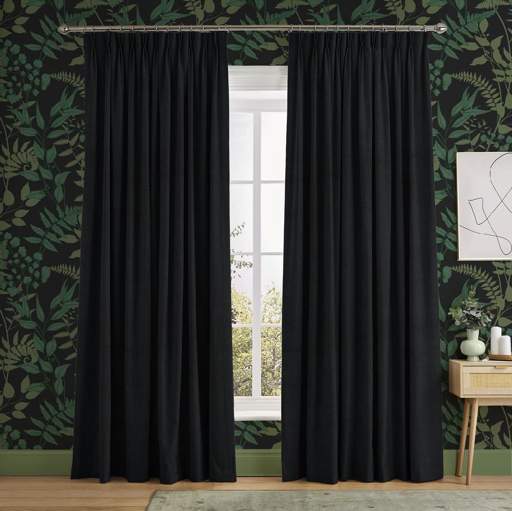 graham & brown Serenity Charcoal Curtains