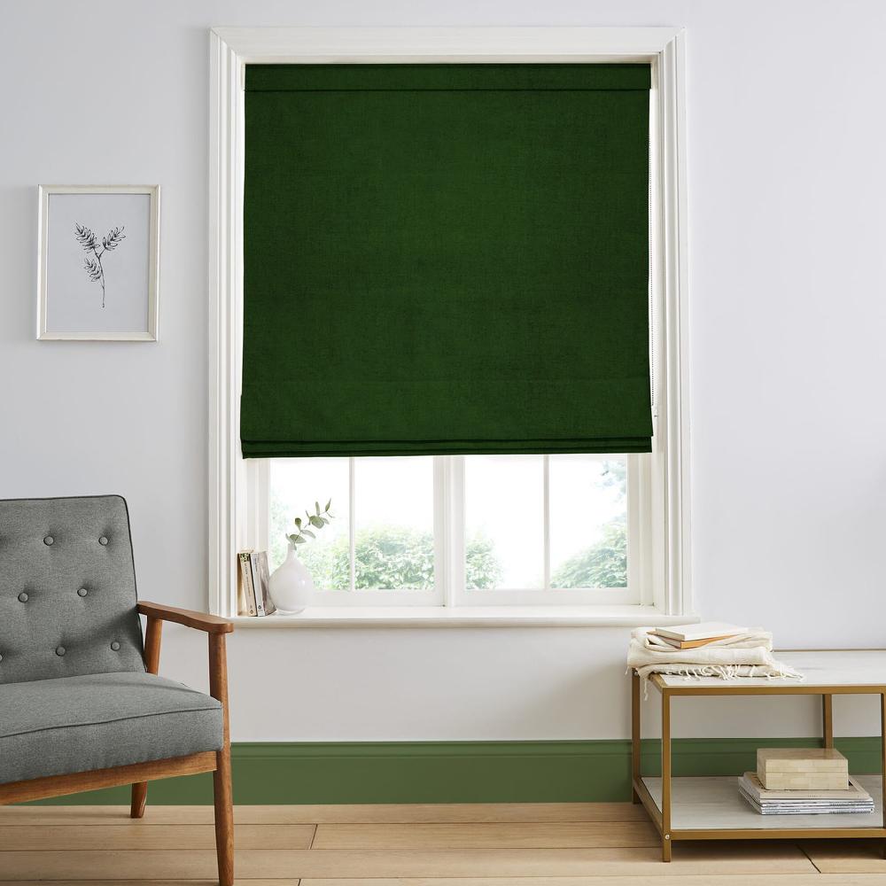 graham & brown Serenity Green Roman Shade