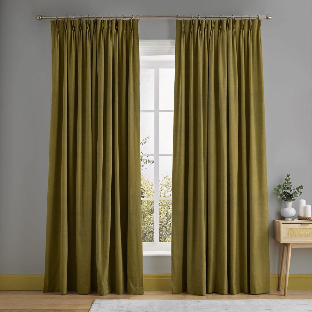 graham & brown Serenity Mustard Curtains