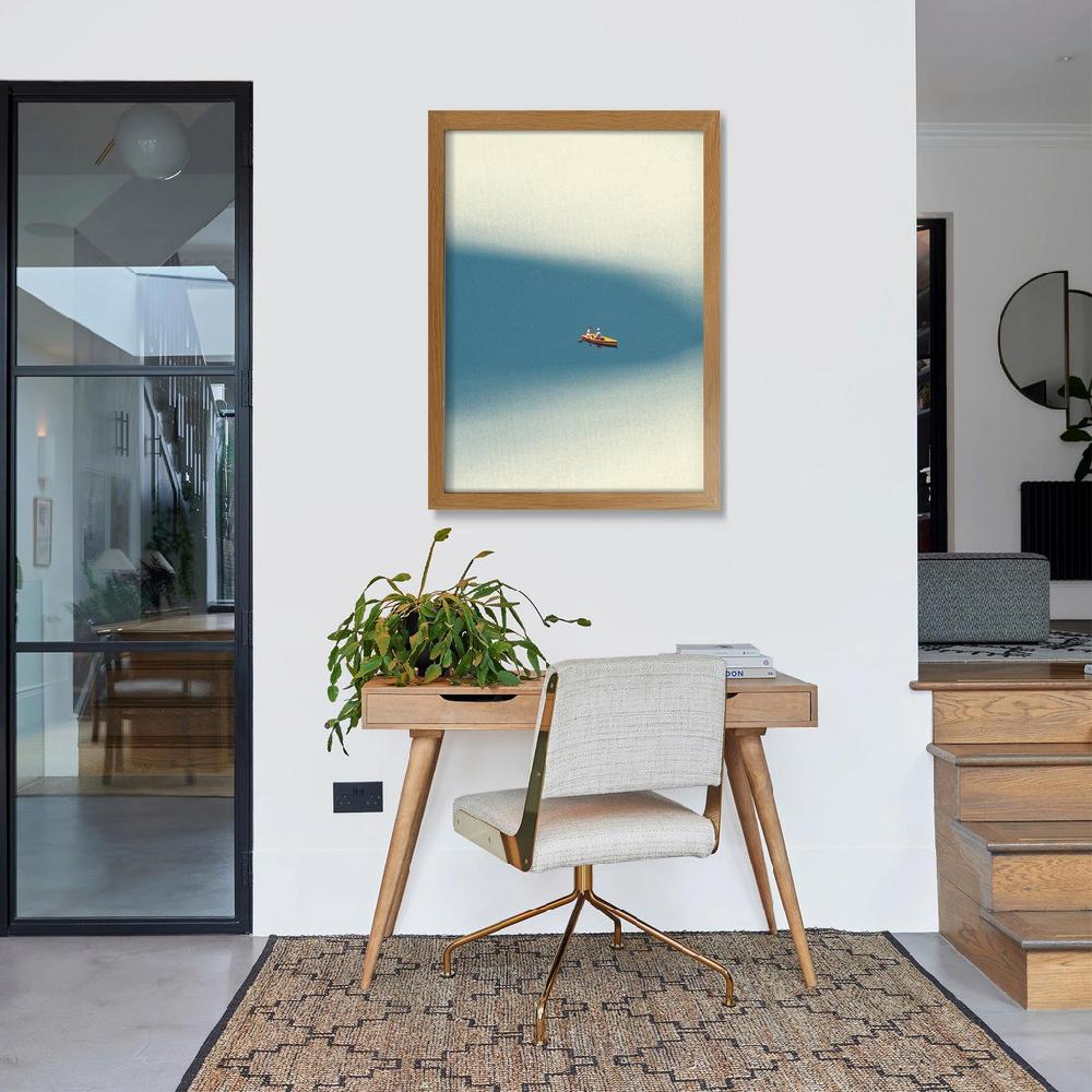 Graham & Brown Serenity On Water Blue Wall Art