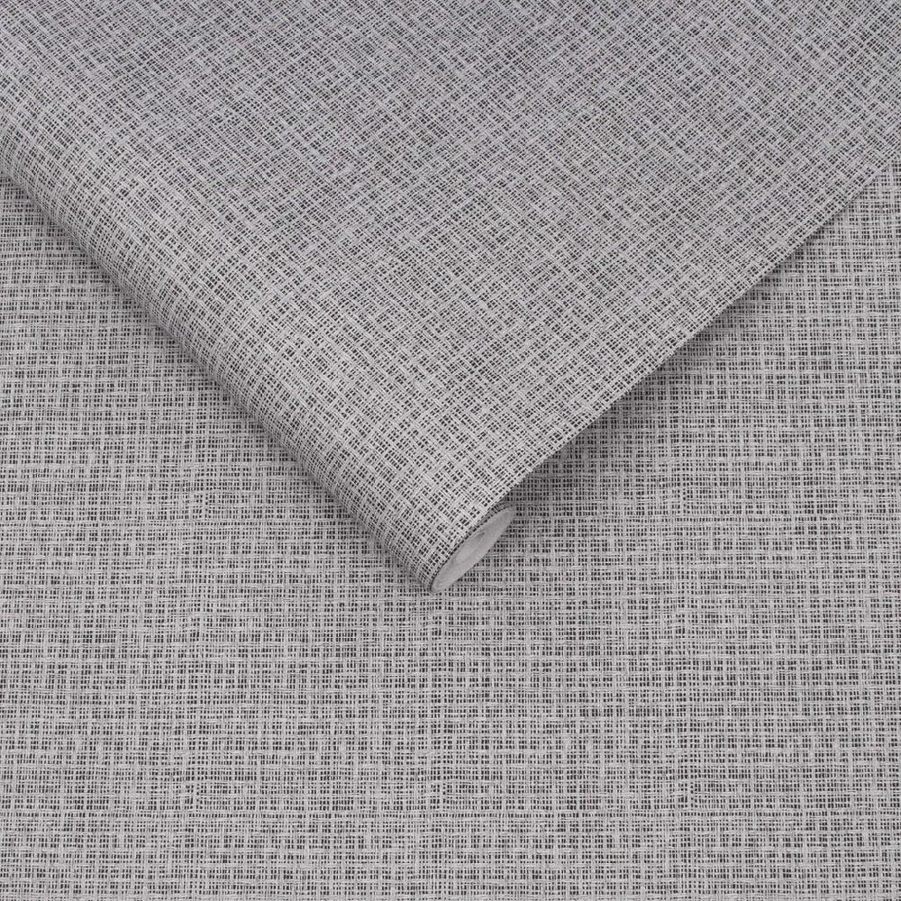 Graham & Brown Sisal Grey Wallpaper