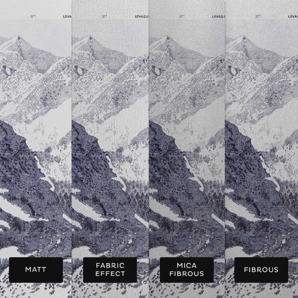 Graham & Brown Sketch Mountain Bleu Bespoke Mural