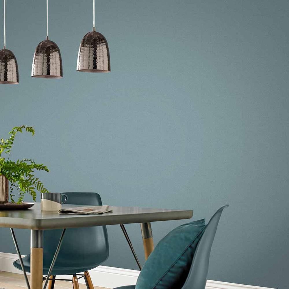 graham & brown Spring Duck Egg Plain Wallpaper