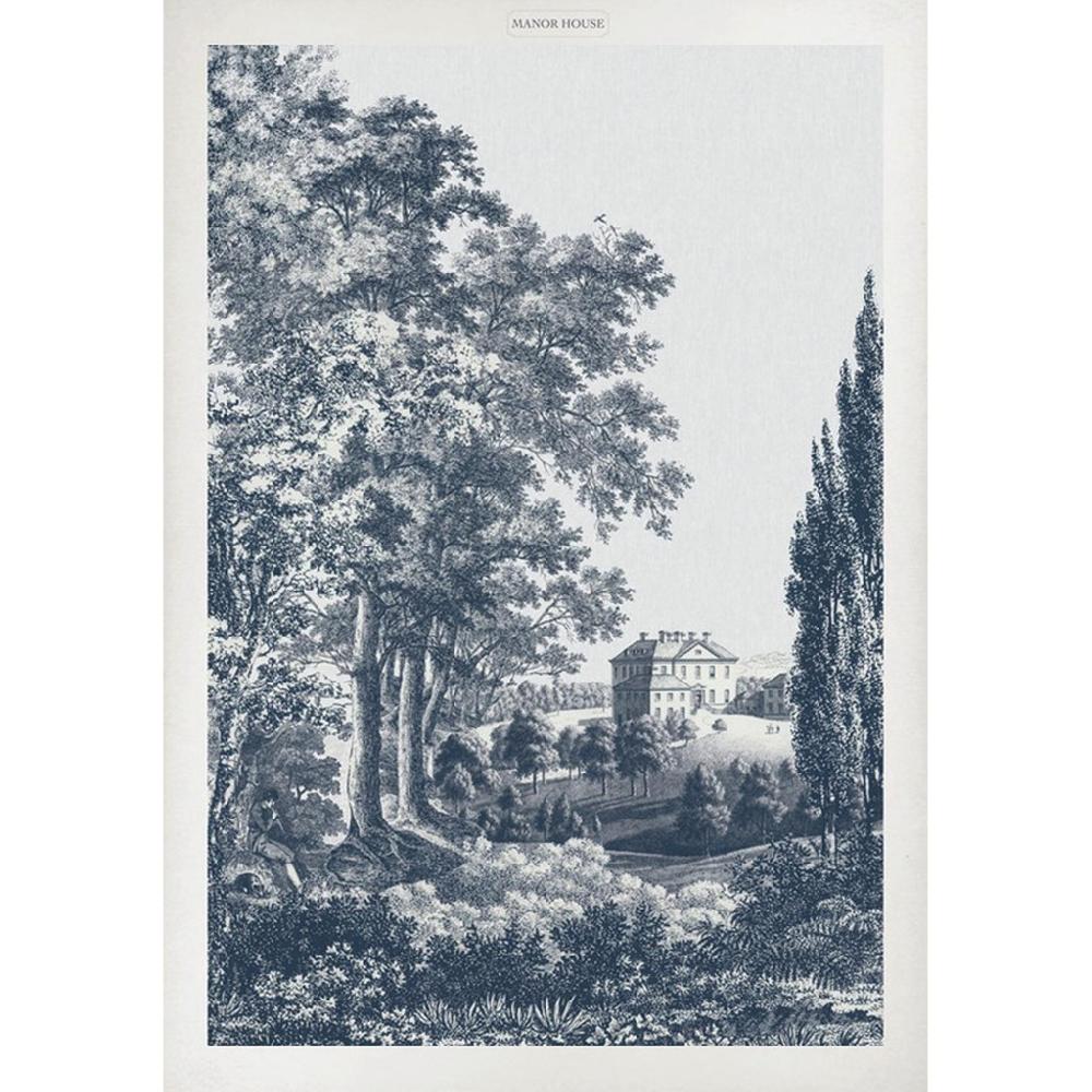 graham & brown Stately Manor Blue Wall Art