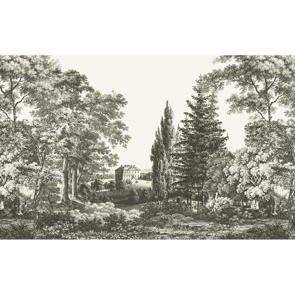 Graham & Brown Stately Manor Gray Bespoke Mural