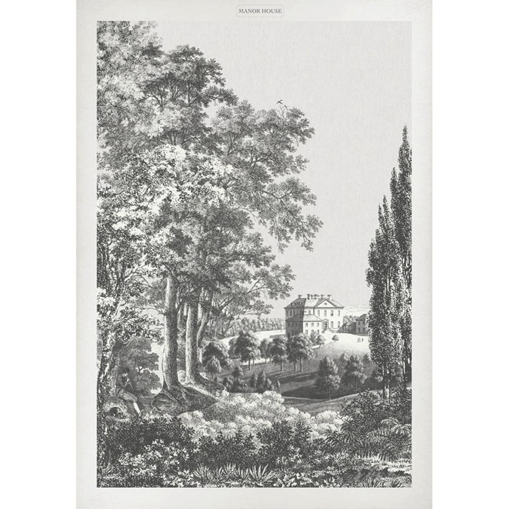 graham & brown Stately Manor Mono Wall Art