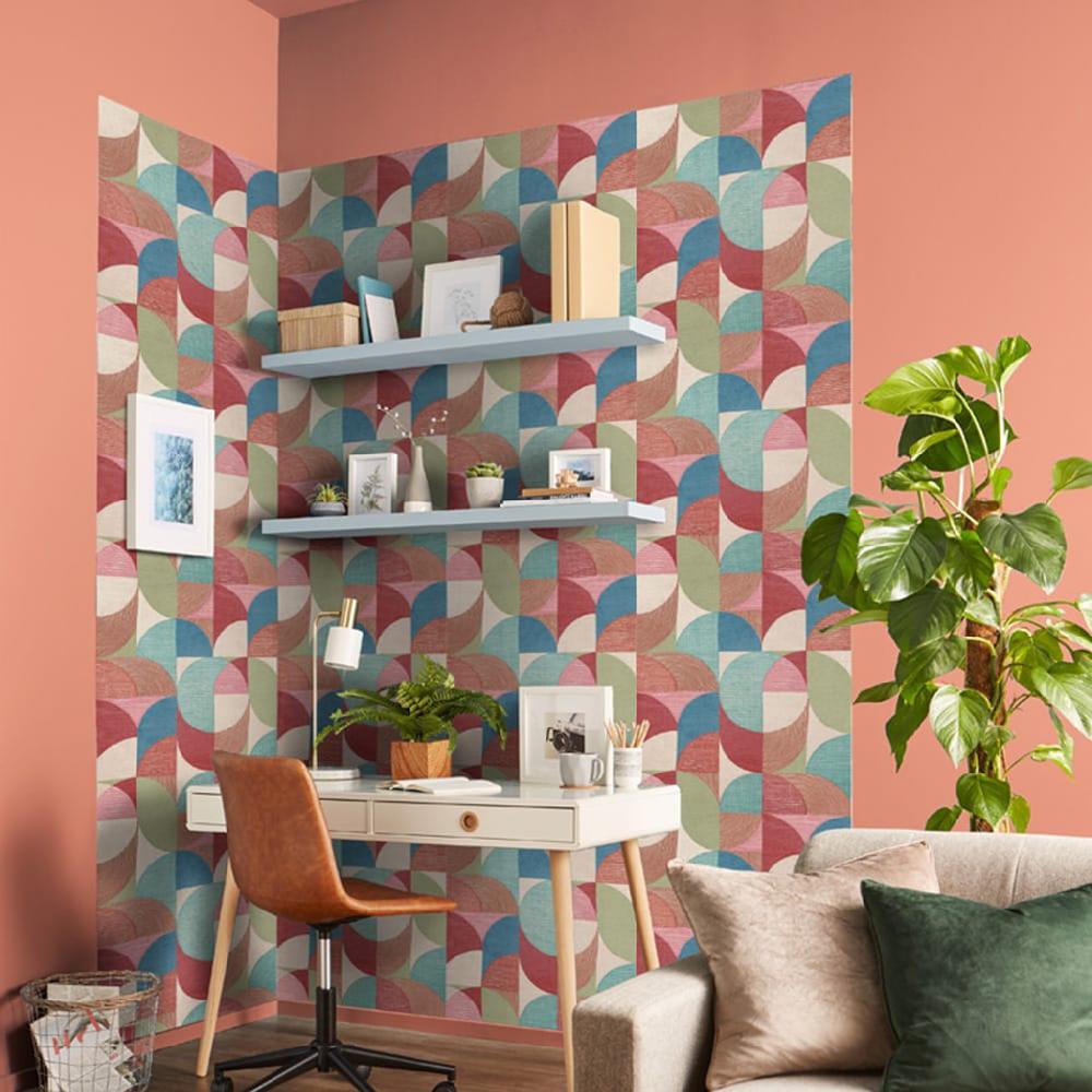 graham & brown Stitch Craze Carnival Wallpaper