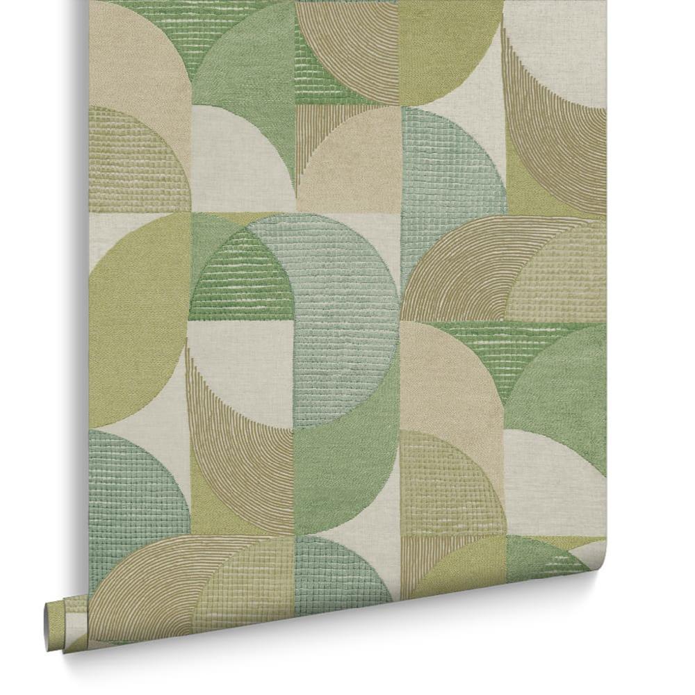 Graham & Brown Stitch Craze Sage Wallpaper