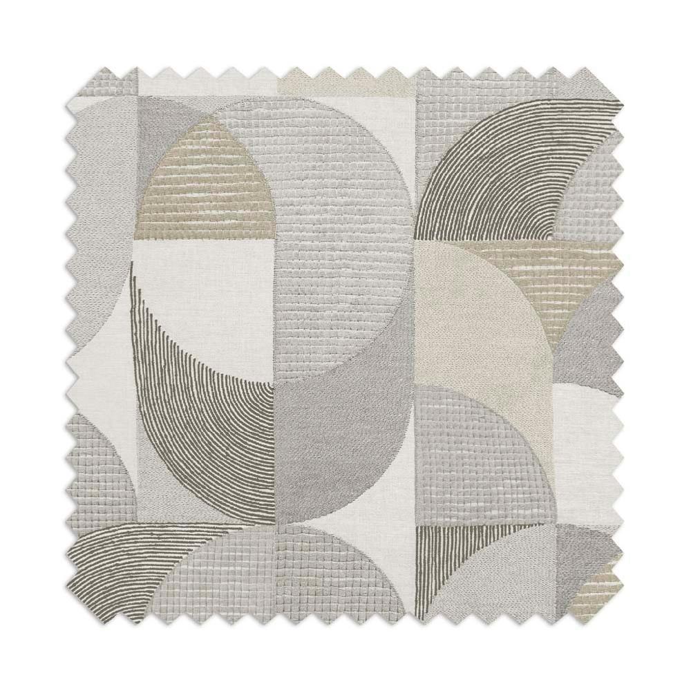 Graham & Brown Stitch Craze Taupe Roman Shade