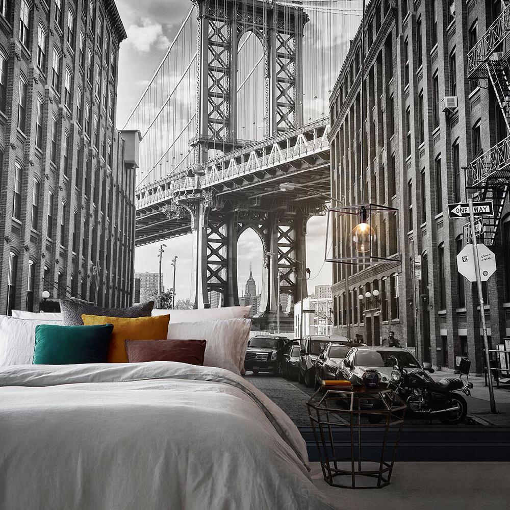 graham & brown Streets of Brooklyn Bespoke Mural