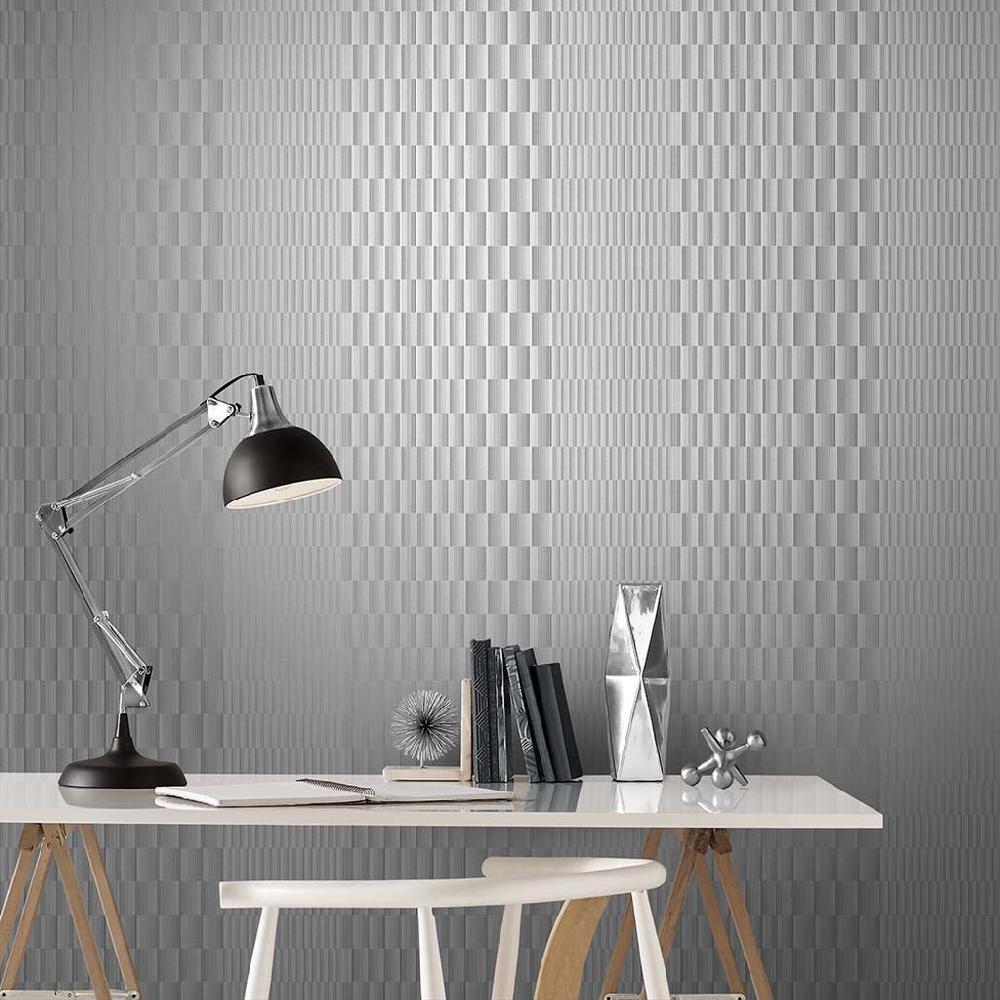 graham & brown Symmetry Mono Wallpaper