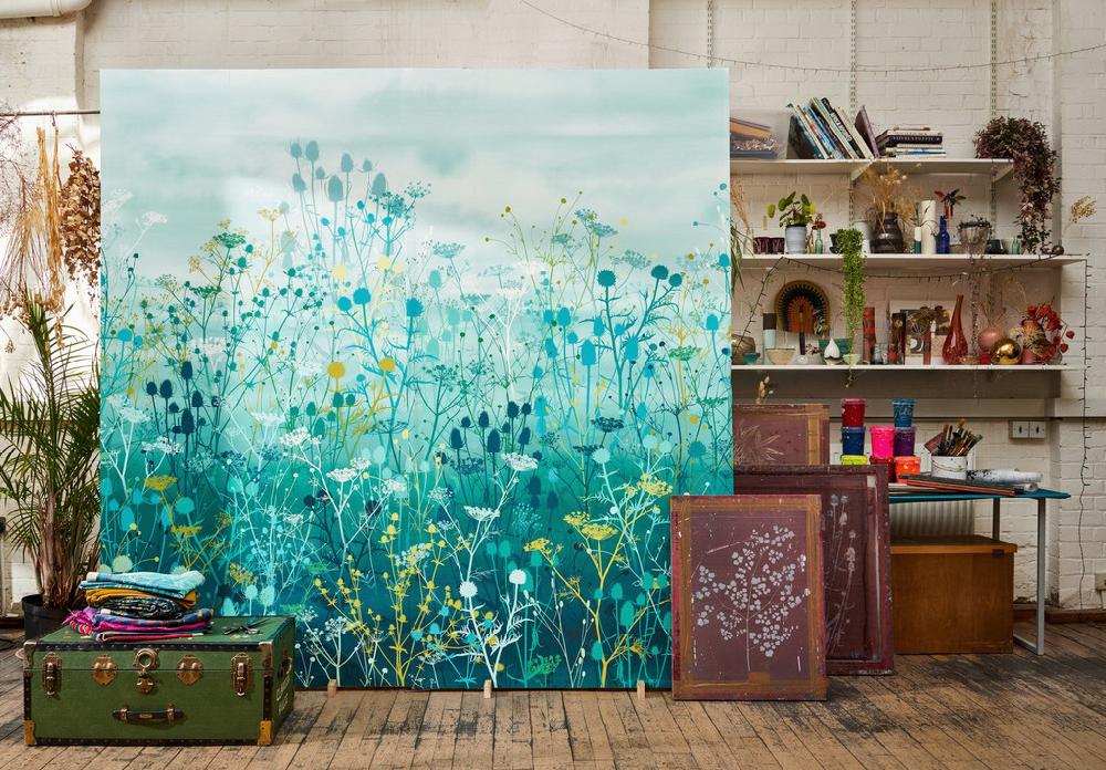 Graham & Brown Tania's Garden Peacock Bespoke Mural